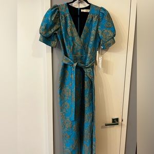 Kate Hudson’s Happy x Nature, shimmering floral-embroidered jumpsuit.